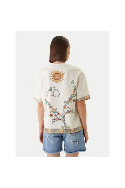 Just Cavalli Tricou de damă 80PAHE08 CJ118 Alb