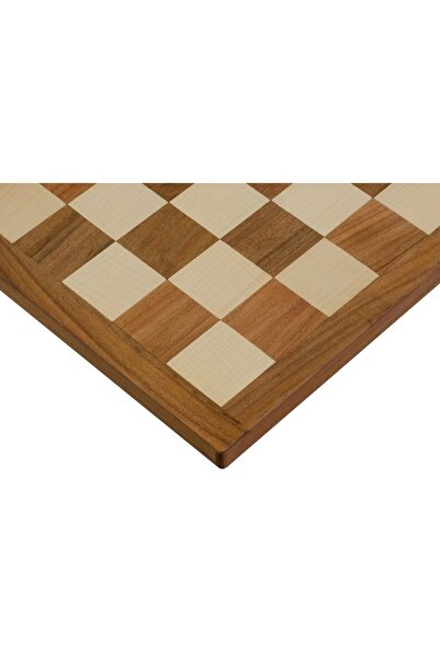 Sunrise Chess & Games Επίπεδη σκακιέρα, τετράγωνο 50 χιλ., ακακία/πυξάρι