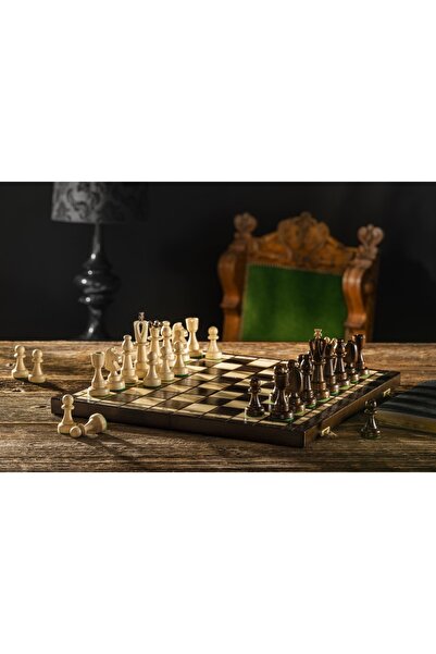 Sunrise Chess & Games Traditional AS chess Top Bottom Set