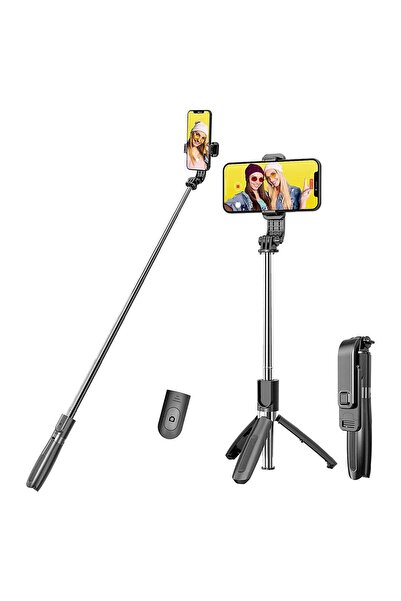 Generic 3-in-1 Portable Selfie Stick Tripod with Detachable Wireless Remote –...