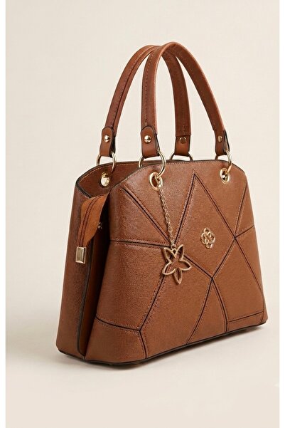 pololiza Mother Women's Geometric Embroidered Hand and Shoulder Bag with 2 Co...
