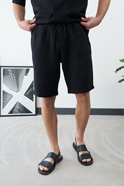 duo fideles Self-Patterned Fluffy Men's Shorts