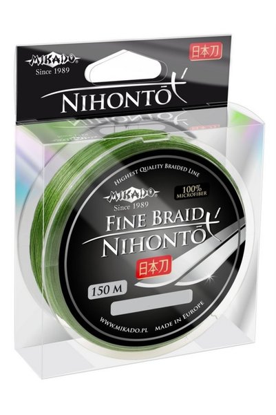 NO BRAND Fir MIKADO Nihonto Fine Braid 0,20 mm / 150 m Verde