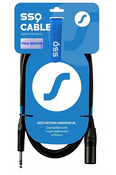NO BRAND Cablu SSQ JSXM2 PRO Jack stereo 6,3 mm - XLR tată