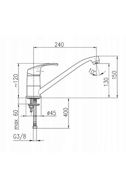 KFA Armatura Baterie Krzem 4213-915-00 Crom