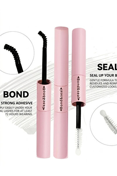 HVL COSMETIC Çift Taraflı Takma Kirpik Yapıştırıcısı,Bond and Seal, Yapıştırı...