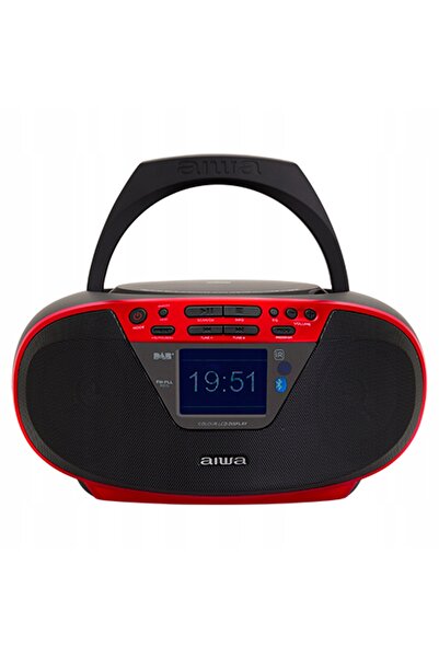 NO BRAND Radio AIWA BBTU-500DAB Negru-roșu