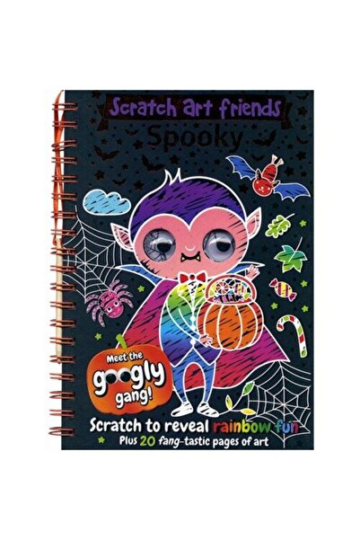 Bookoli Limited Scratch Art Prieteni Înfricoșători
