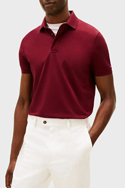 Tommy Hilfiger % 100 Pamuk Regular Fit Düğmeli Polo Yaka T Shirt Erkek POLO Y...