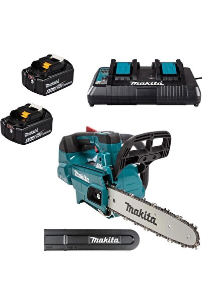 Makita DUC406PT2B 36V LXT Brushless Chainsaw 40 cm 2x5Ah, XPT, 20.6 m/s