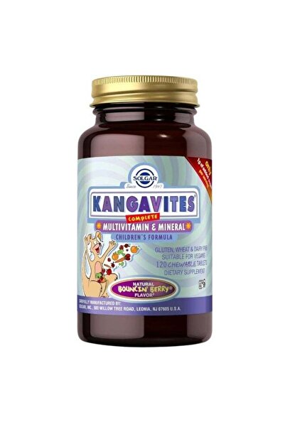 Solgar Kangavites Complete Multivitamin & Mineral Children's Formula, Bouncin...