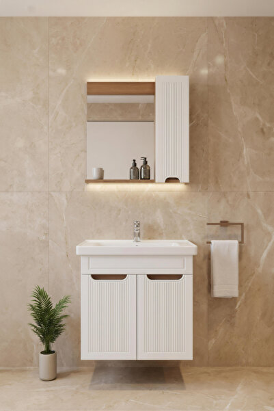 ERTEKPA Asel Banyo Dolabı Seti 65cm