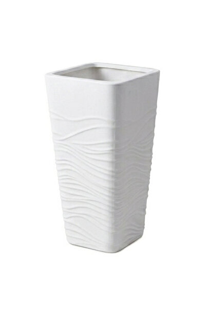 Bliss 57 cm Dekoratif Sahra Saksı Çok Amaçlı Vazo Saksı & Şemsiyelik 35 lt (İ...