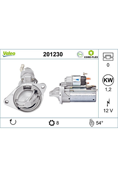 VALEO Electromotor (12v 1,2kw Remanufacturate Profesional) Ford B-max C-max I...