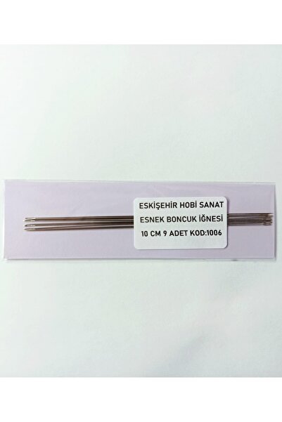 Eskişehir hobi sanat 10 cm 9 Pieces Miyuki Peyote, Flexible Soft Needle Sand ...