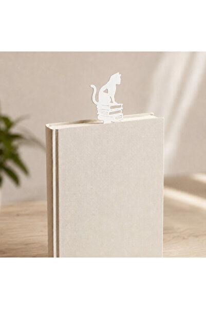 sportivoshop Semn de carte in forma de pisica stand pe carti, 11 x 4 cm, book...