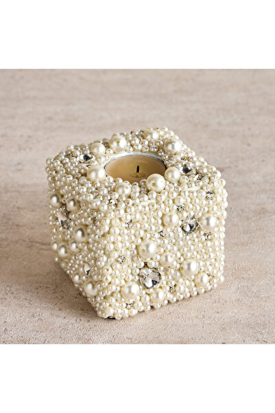 Generic Beaded Tealight Candleholder - 9 cm