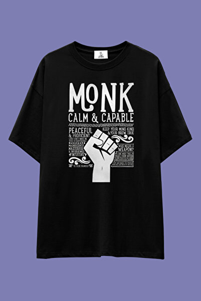 UmbraWear World of Warcraft klase, prilagođeni dizajn, crna široka unisex maj...