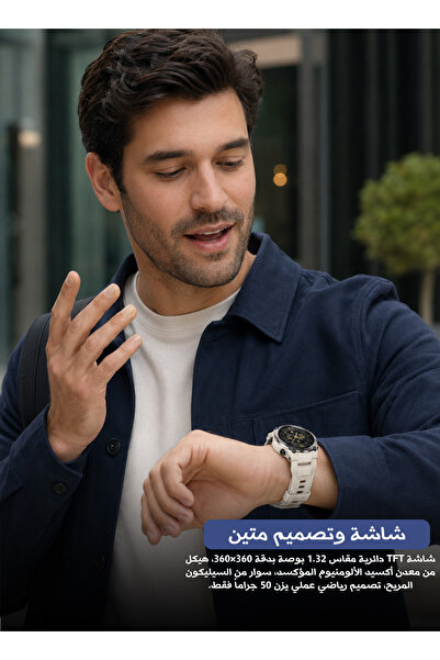 Yallabena G3 Smart Watch Bluetooth Call Heart Rate Blood Pressure Blood Oxyge...