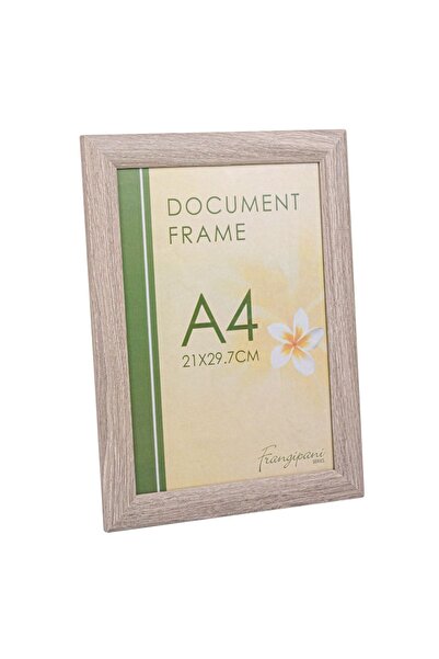 OEM Ramă foto A4 gri cu finisaj imitație lemn - 21x29.7cm
