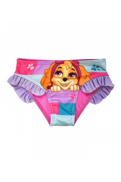 PAW PATROL Slip de baie ciclam 2-6 ani cu uscare rapidă 85% poliester 15% ela...