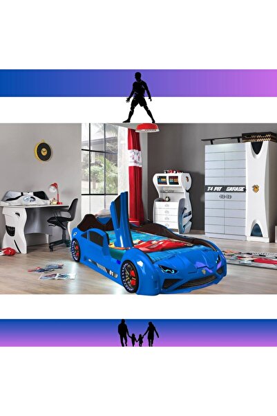 FARİNAY Garage Kapısı Açılır Araba Yataklı Çocuk Odası İstanbul'da