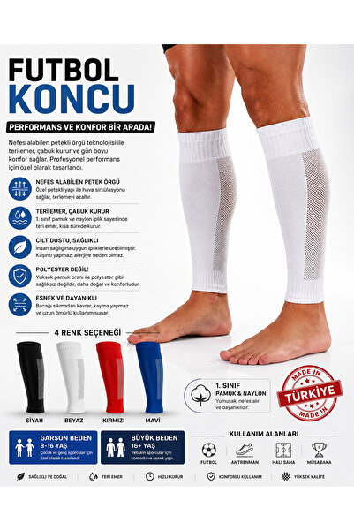 SCHMILTON Futbol Konç Tabansız Çorap