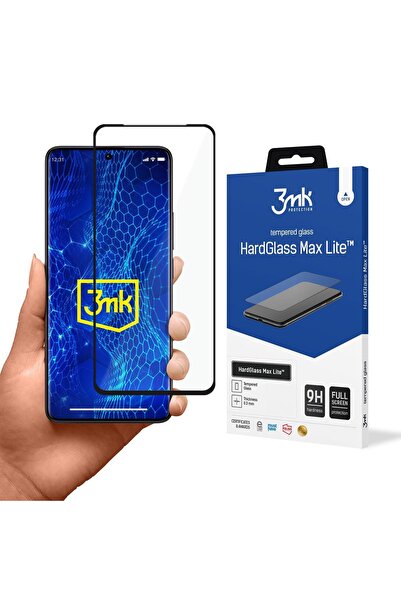 3MK Hardglass Max Lite Pentru Redmi Note 13 Pro+ Protecție din sticlă securizată