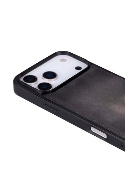 BloominBag Bloomcase Mono Ash Mist Apple iPhone 17 Pro Max (6.9") Genuine Leather Magsafe Case