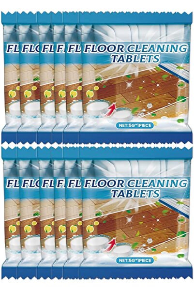 SYOSI Floor Cleaning Tablets, 12 Pieces for Deep Cleaning and Odor Removal, A...