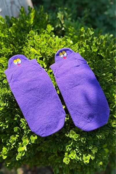 LouSocks جوارب رياضية مطرزة بوجه غاضب للجنسين