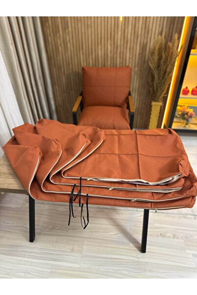 HouseART Outdoor Kumaş,Bahçe Minderi,Balkon Minderi,Koruyucu kılıf , 2-1-1 ta...
