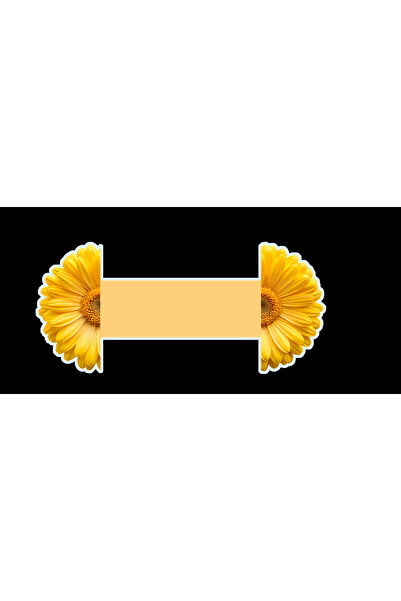 TELLGRAF Specially Cut Flower Bookmark (5 Pieces)