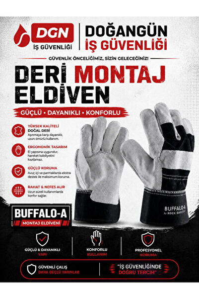 Buffalo DERİ TAKVİYELİ İŞ ELDİVENİ