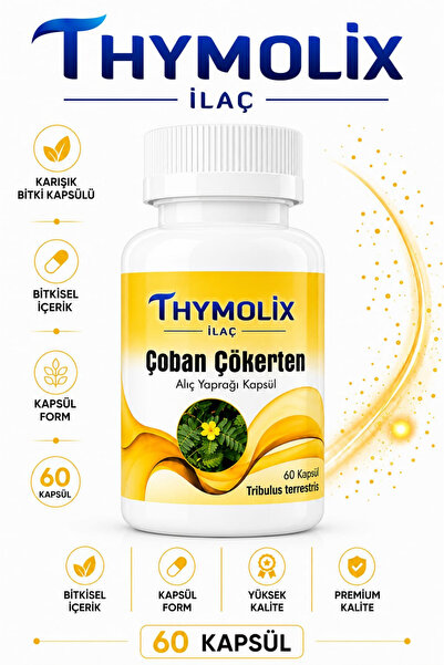 THYMOLİX İLAÇ Çoban Çökerten Alıç Yaprağı Kapsül 60 Kapsül