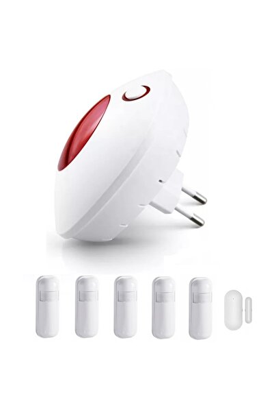 OnShop Sirena de interior wireless cu avertizare optica si sonora Wifi, Aplic...