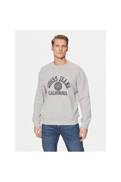 Guess Jeans Ανδρική Μπλούζα M5RQ40KCPR1 Γκρι