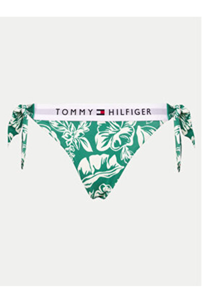 Tommy Hilfiger Γυναικεία Σλιπ Μπικίνι UW0UW05366 Πράσινο