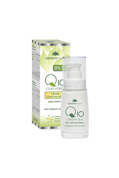 Cosmetic Plant Eye Contour Cream Q10 + Green Tea Cosmetic Plant, 30ml