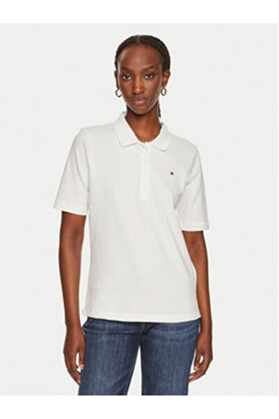 Tommy Hilfiger Polo de damă WW0WW43224 Bej
