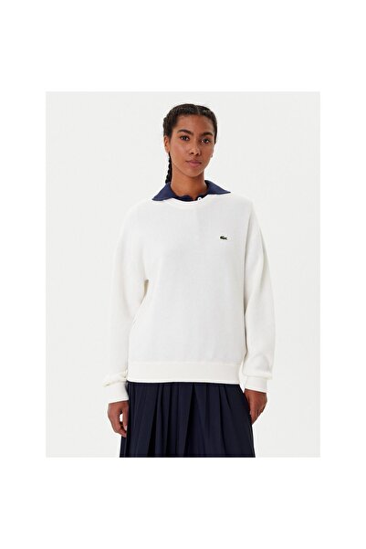 Lacoste Pulover de damă AF4158 Crem