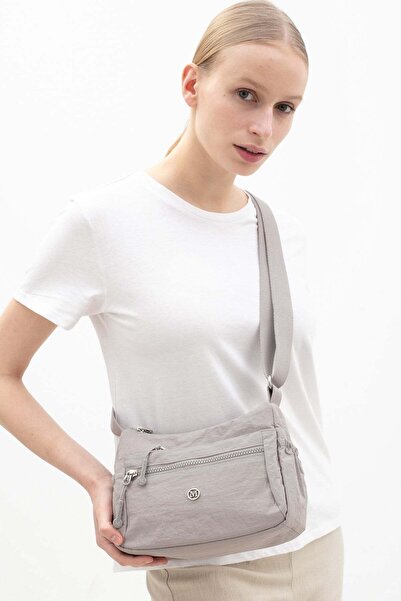 Matthew Cox SÇ BYN2514 GEANTĂ CROSSBODY DIN MATERIAL TEXTIL GRI