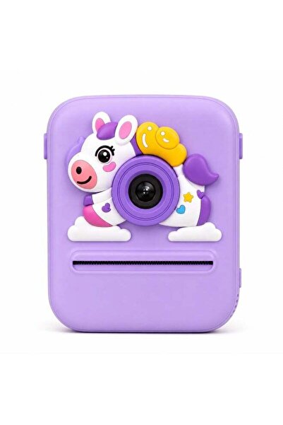 PopZa Children’s Instant Camera with Built-In Printer for Instant Photo Shari...