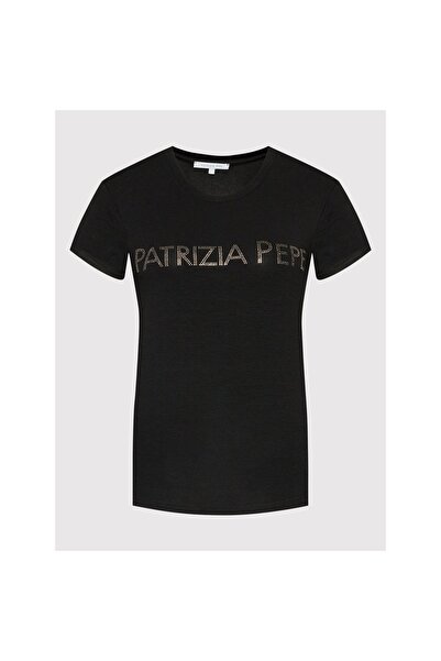 Patrizia Pepe Γυναικείο T-Shirt CM1419 J013 Μαύρο