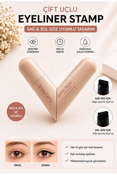 SHILOX Çift Taraflı Eyeliner Stamp - Suya Dayanıklı