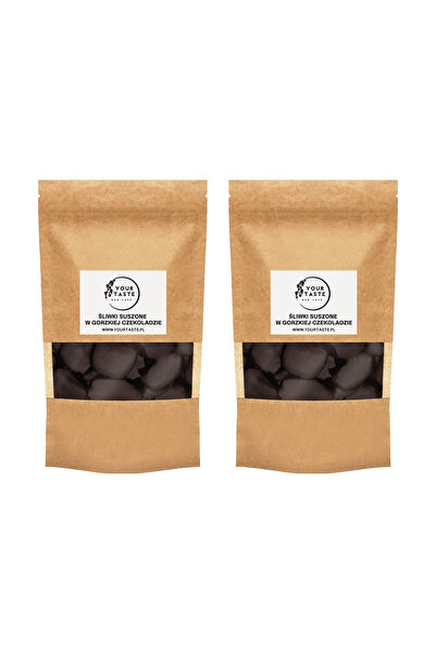Your Taste Prune uscate în ciocolată amară 500g