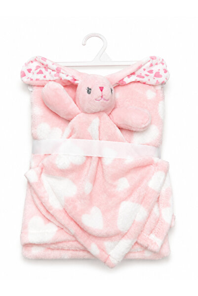Baby Gift طانية مواليد ناعمة مع دمية أرنب