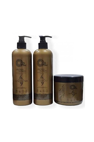 Oplus Post-Protein Care Set Shampoo 500ml Conditioner 500ml Mask 500ml