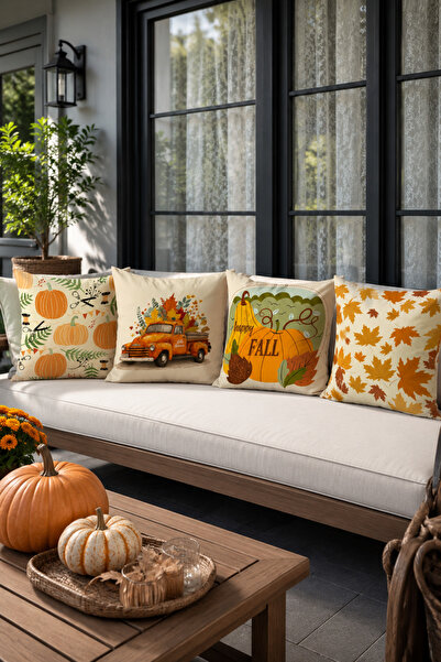Bebişim Halı Cushion & Cushion Cover - Orange - 4