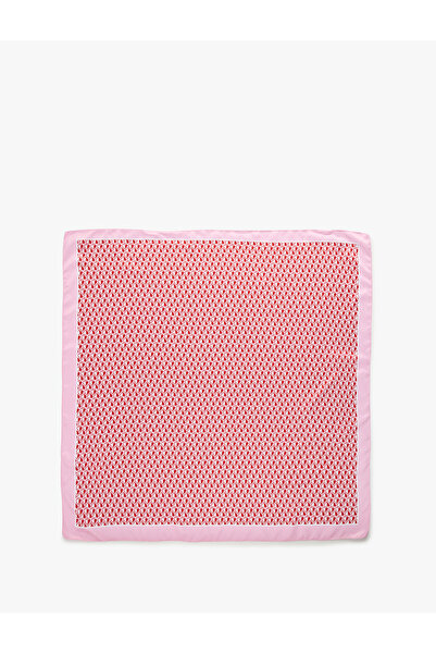 Koton Satin Detailed Square Shawl Scarf
